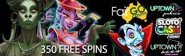 Terrific Bonuses and 350 Free Spins - Slotocash, Uptown Aces/Pokies