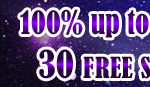 100% up to €100 & 30 Free Spins on Pulsar Slot RTG