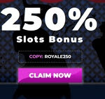 250% Slots Bonus at El Royale Casino