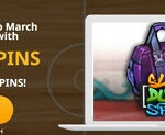 110 Free Spins on Slam Dunk Spins at Gossip Slots Casino